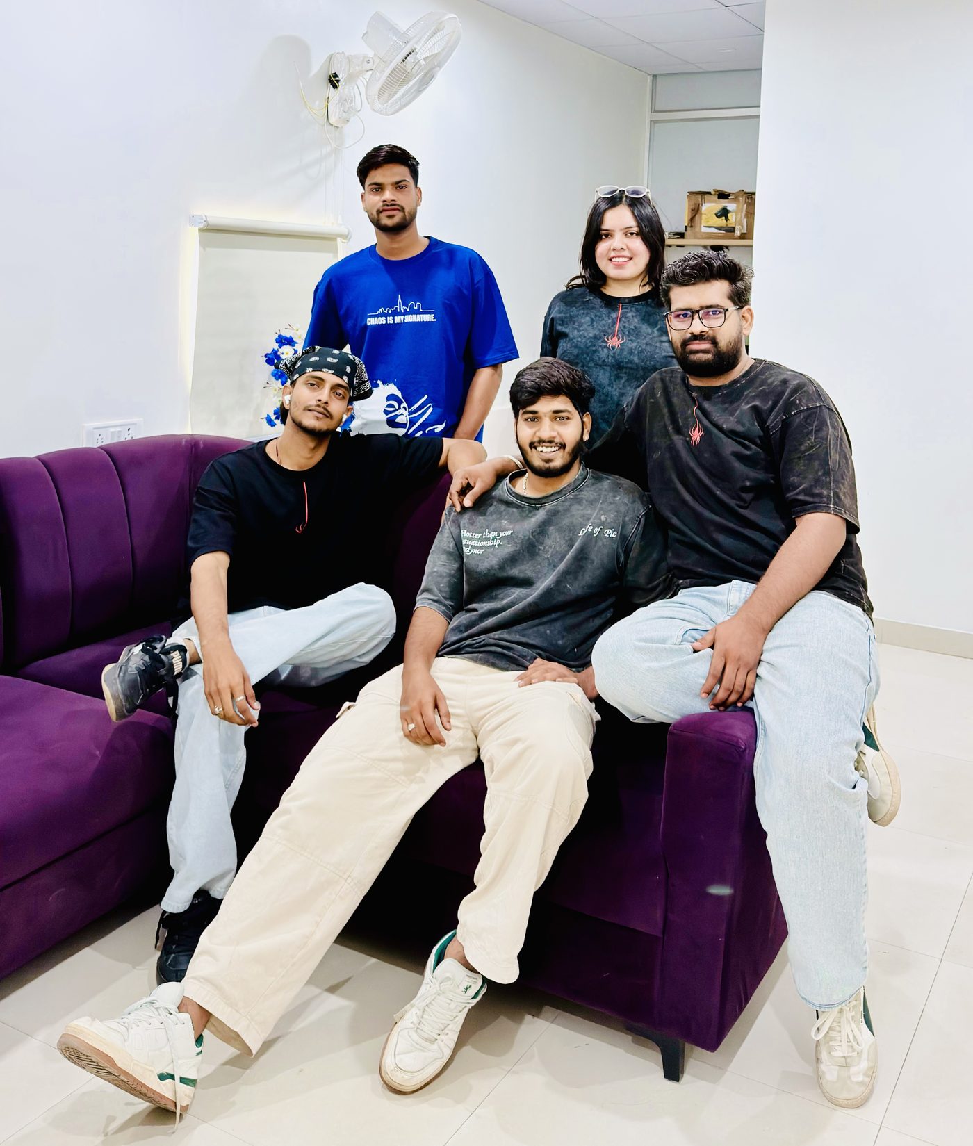 Rahul Saini with the DYNOR team